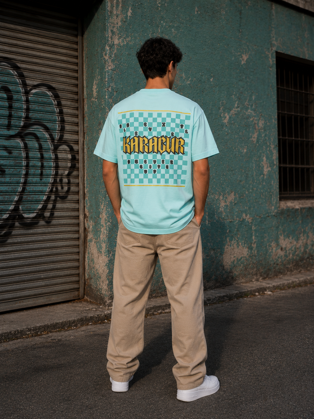 KARAGUR DOBERMANN T-SHIRT BLOCK PUFF BACK