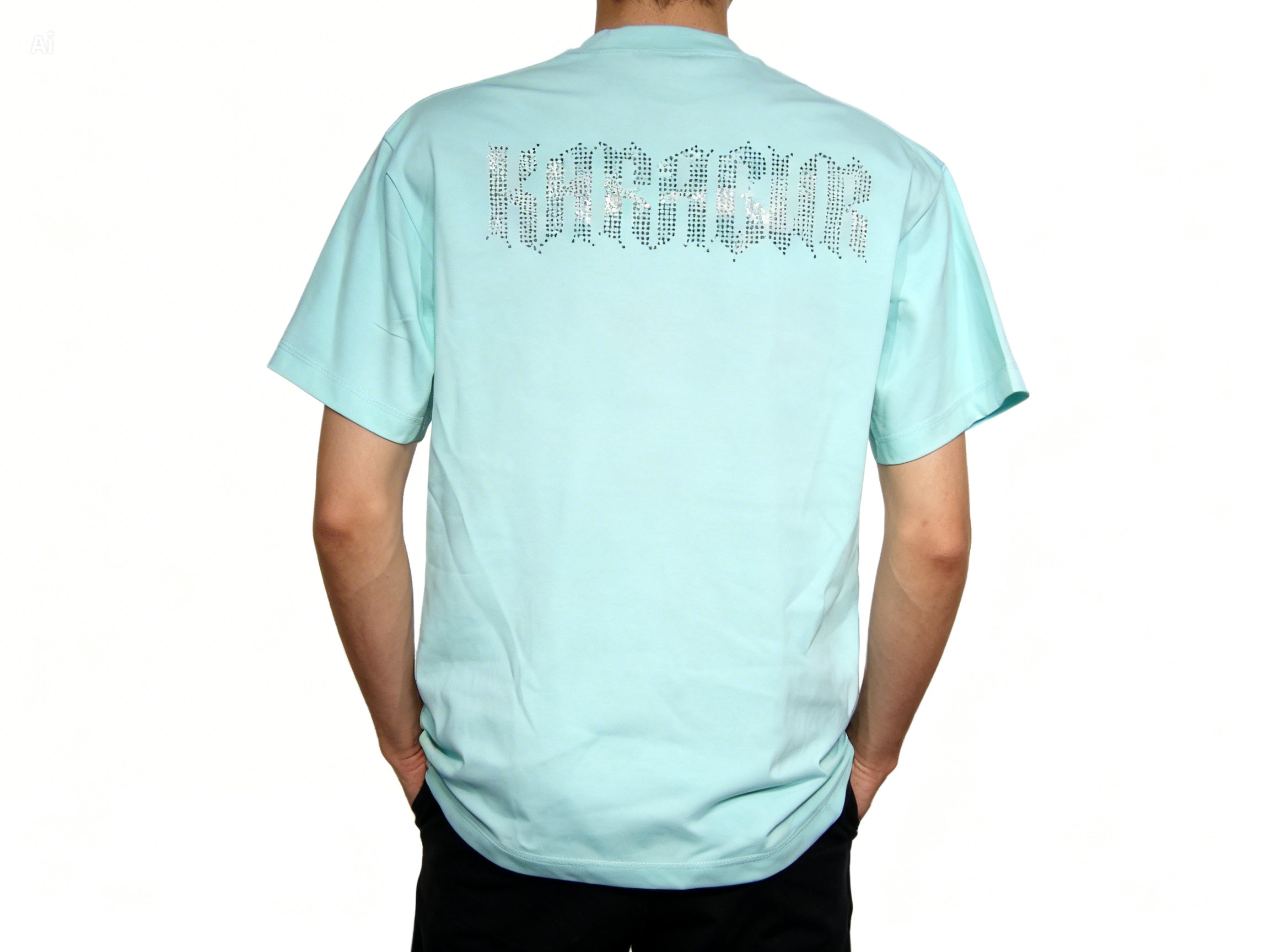 KARAGUR RHINESTONE T-SHIRT  KG RHINESTONE FRONT