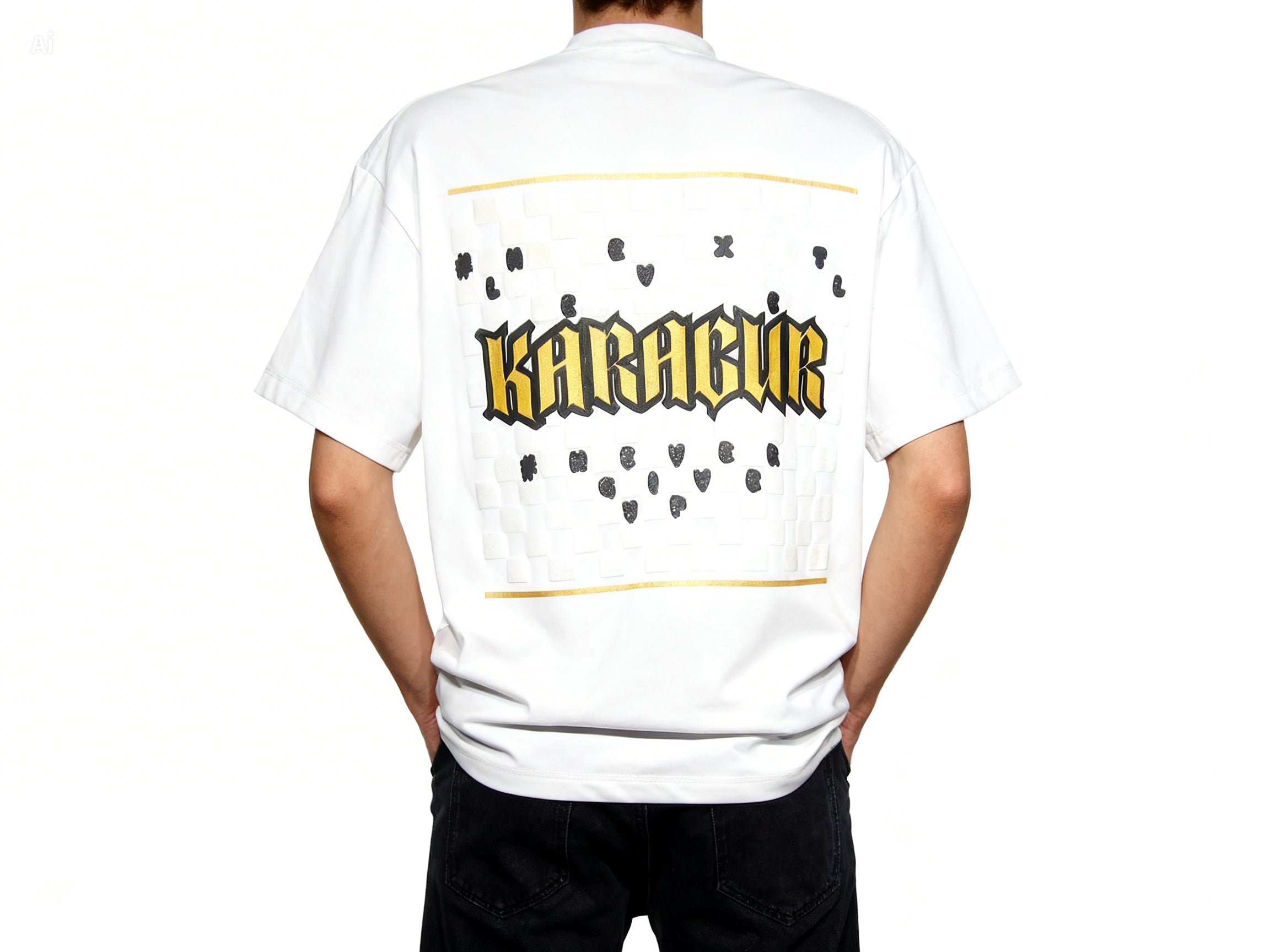 KARAGUR RHINESTONE T-SHIRT