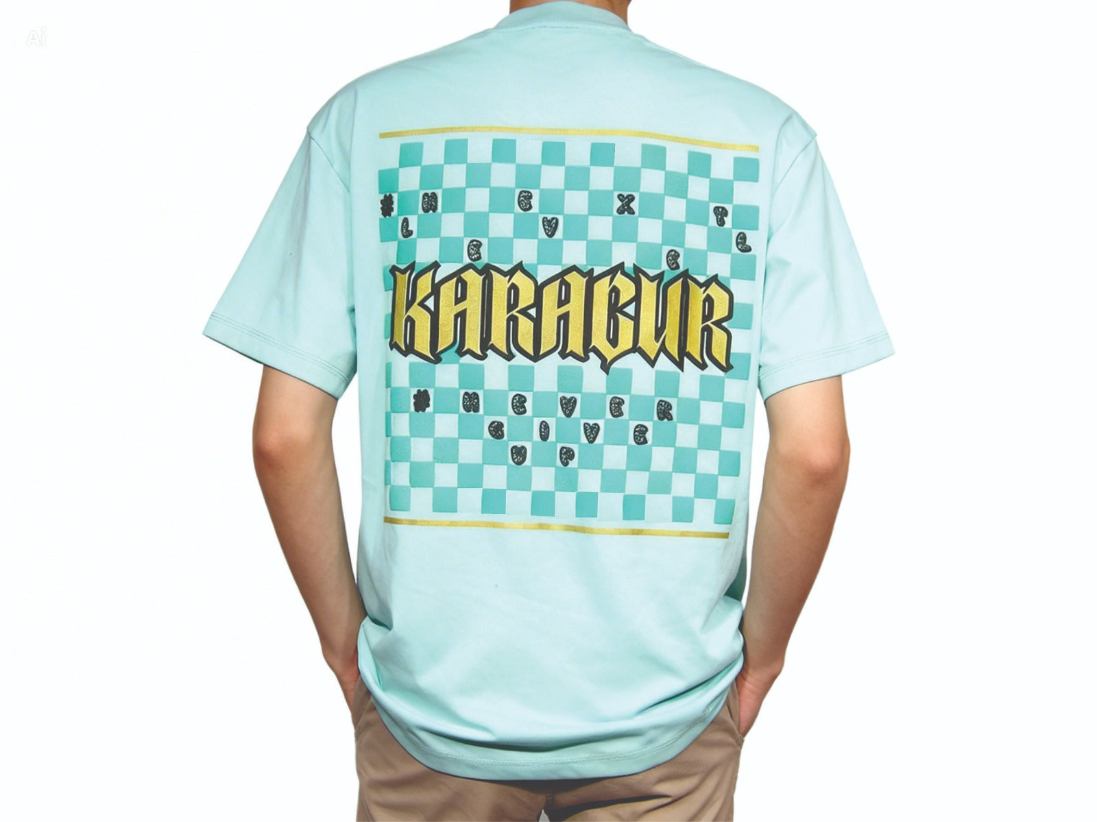 KARAGUR DOBERMANN T-SHIRT BLOCK PUFF BACK